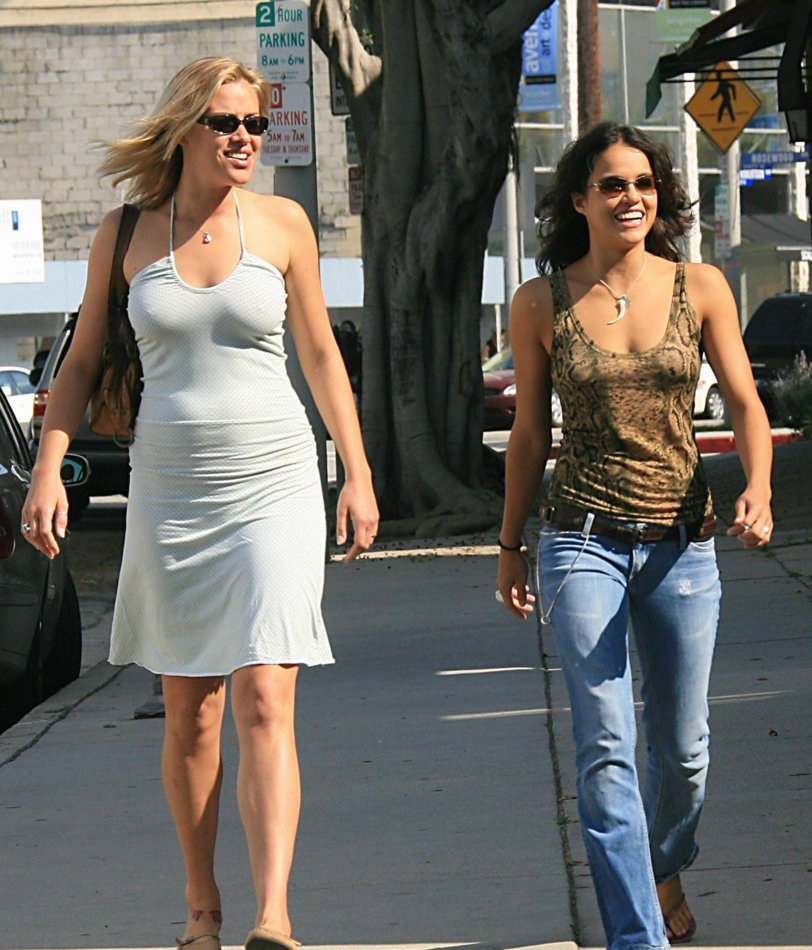 Braless Kristanna Loken